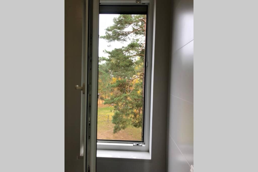 דירות אוגוסטוב Dwupoziomowy Apartament Nad Jeziorem W Lesie מראה חיצוני תמונה