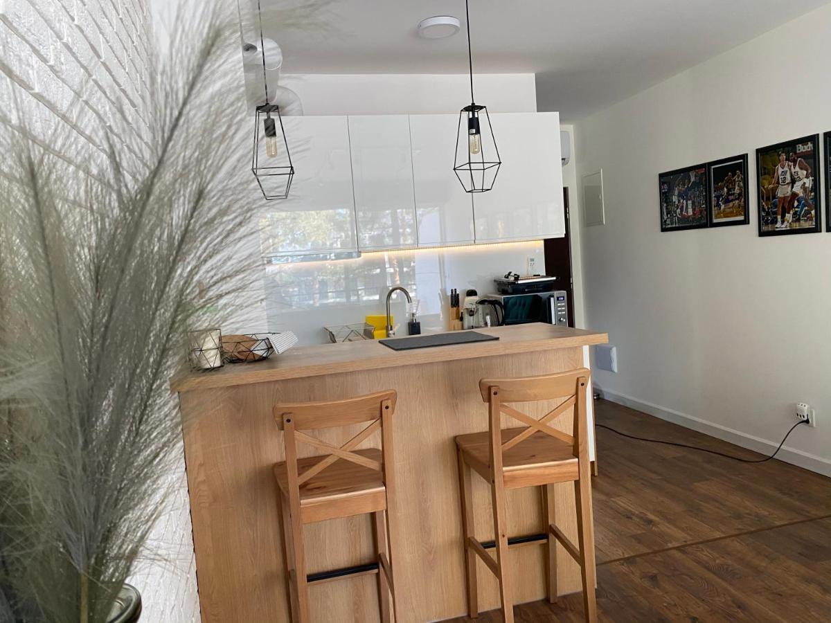 דירות אוגוסטוב Dwupoziomowy Apartament Nad Jeziorem W Lesie מראה חיצוני תמונה